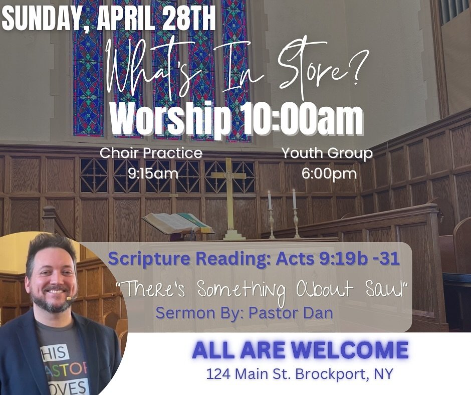 Join us this Sunday!