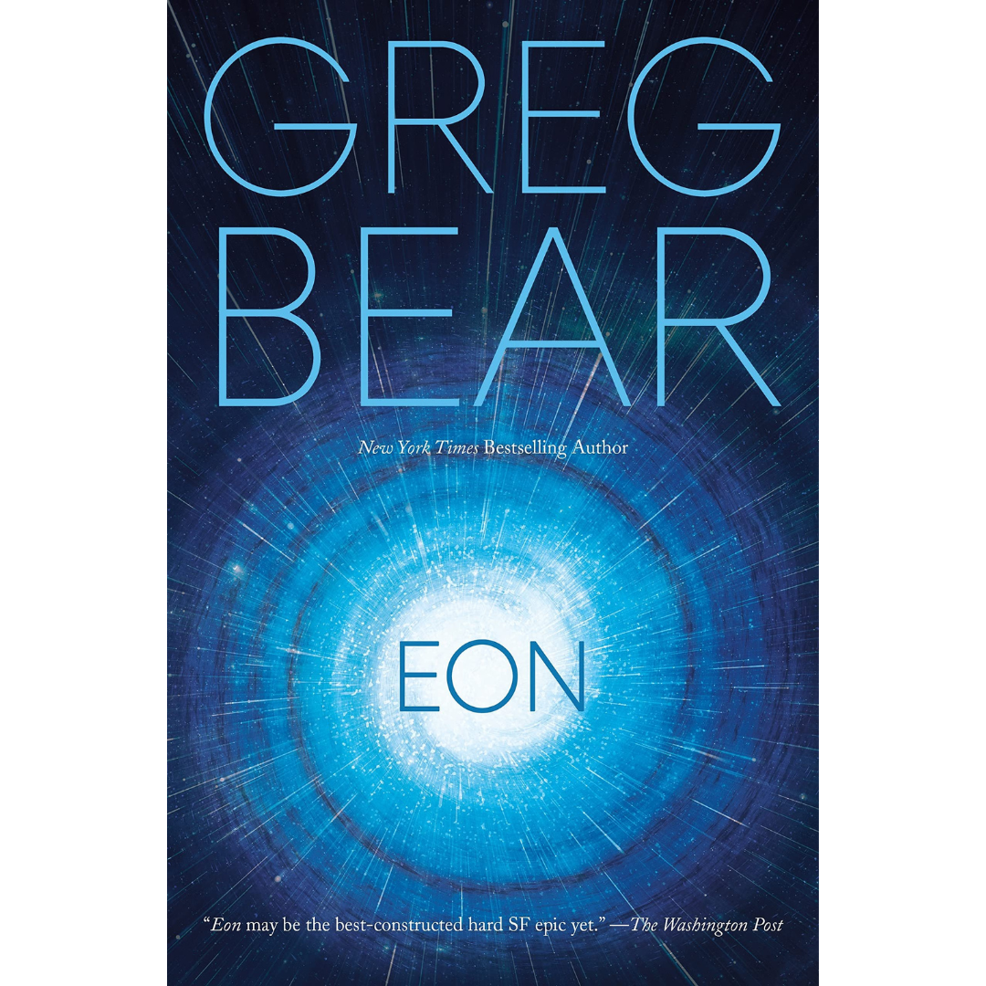 Review of Eon, the hardest sci-fi treat I've ever read. 5 Stars.