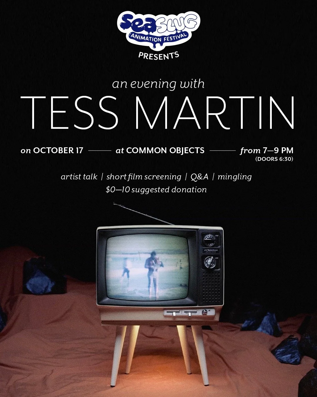 I lived in Seattle from 2008 to 2013, and it's where my independent practice really began. I haven't been back in a while, but I'm very happy to return for this event on Friday, October 17th at Common Objects, the second arts space/venue of Common Ar