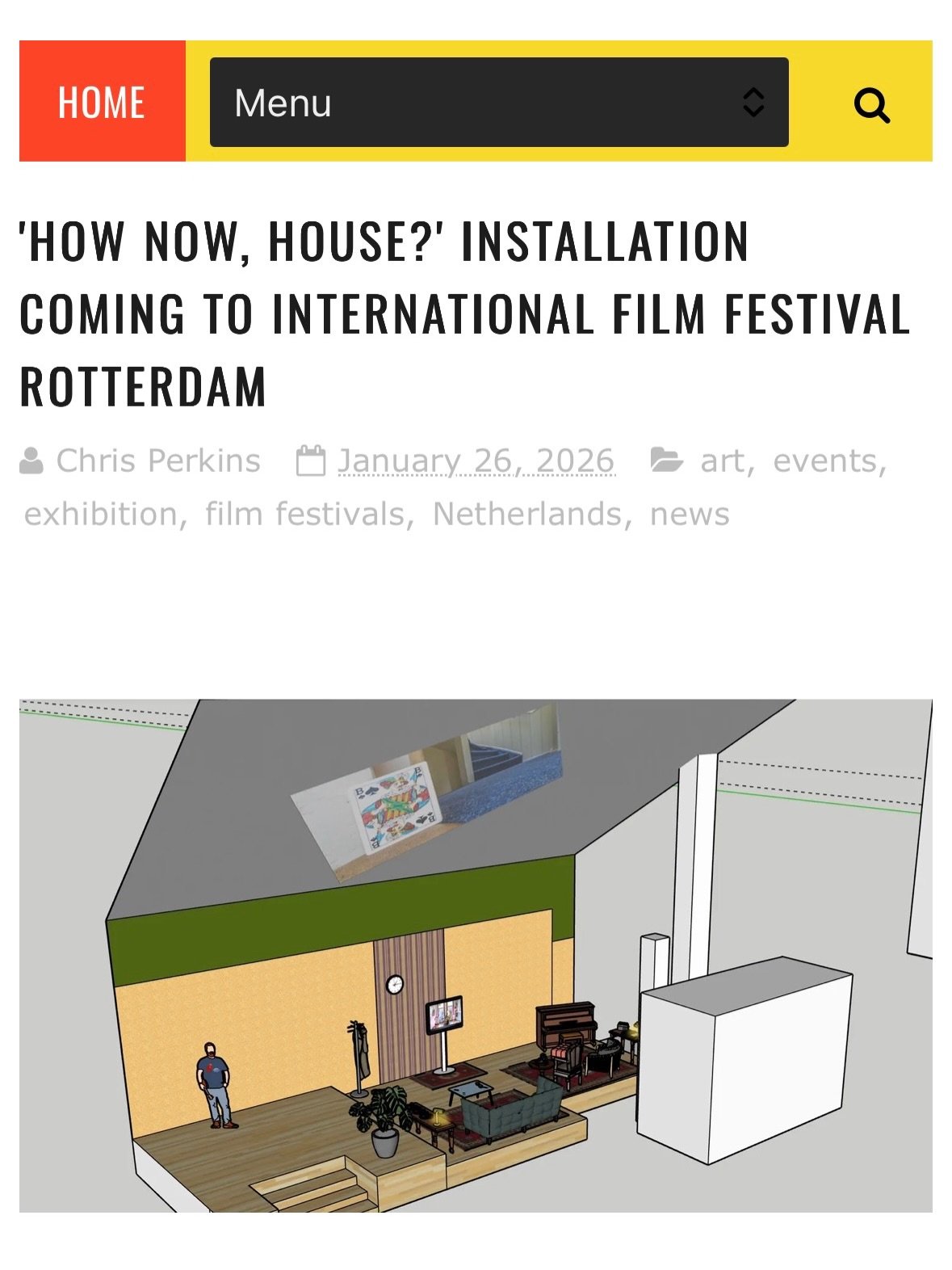 Thanks to @afablog for covering my upcoming installation at @iffr. One day only, this Friday, stop on by @lantarenvenster in Rotterdam!
@nederlandsfilmfonds @cbkrotterdam