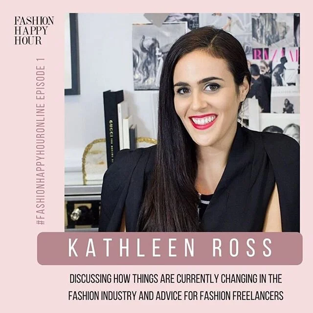 ✨This week Kathleen Ross shared her insights on : .
How the industry is changing in 2020 
Advice for Online retailers in the fashion industry 
Advice for freelancers in the industry . 
Have you tuned in yet ? YouTube link in bio 🎥
