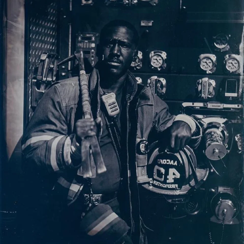 Had the pleasure of shooting some of the guys at work! #wetplatecollodion #tintype #alternativeprocess