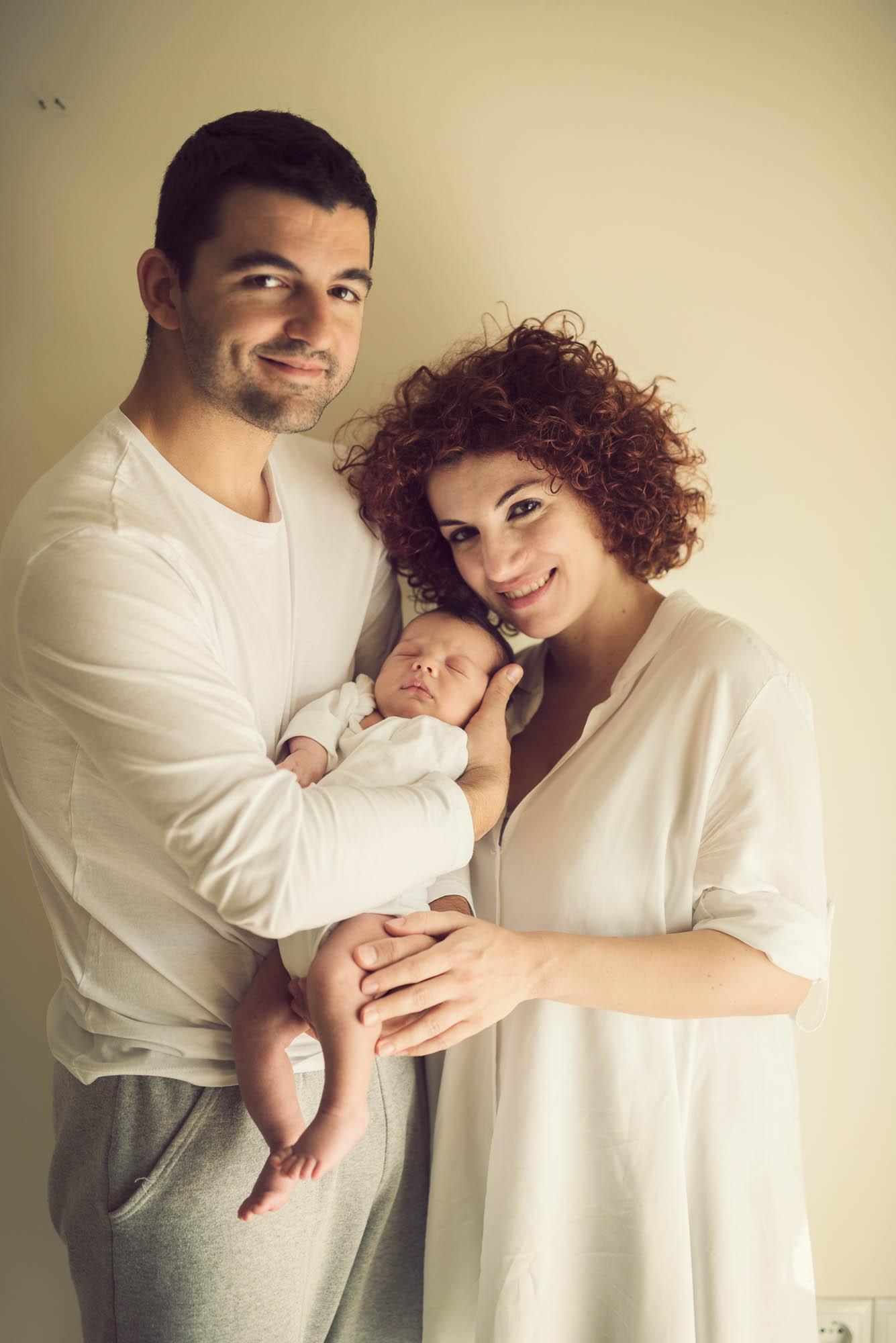 Newborn child photography in Athens