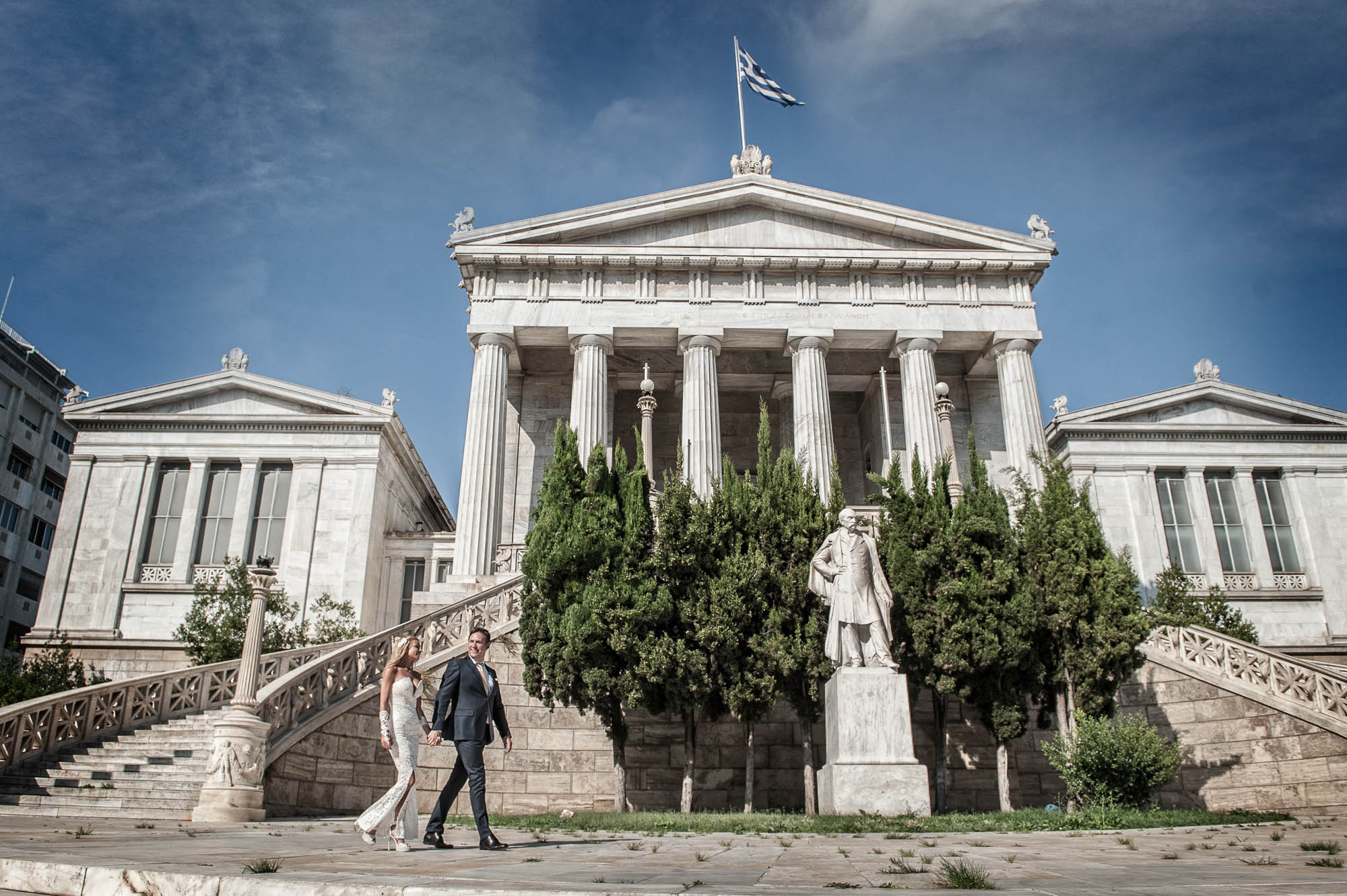 φωτογραφηση γαμου στο κεντρο της Αθηνας