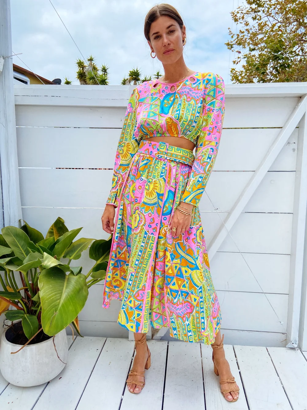 Reworked Diane Freis Silk Set — Madly Vintage