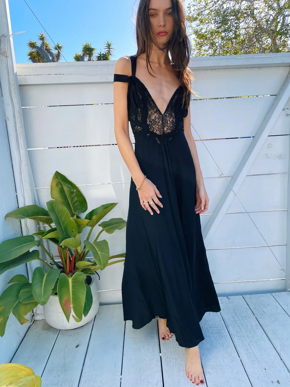 1930s Black Lace Slip Dress Madly Vintage 1930s Black Lace Slip Dress Madly Vintage
