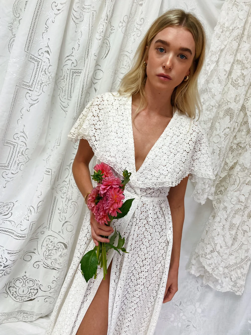 chinese dress ladies Boho Lace Wedding Dress, 6 Weeks / 8