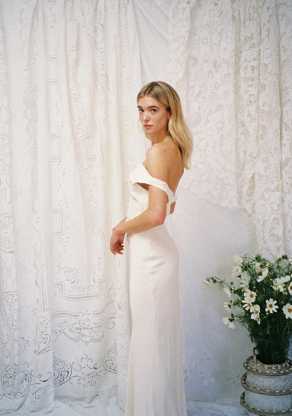 90s Off White Bridal Dress Madly Vintage 90s Off White Bridal Dress Madly Vintage