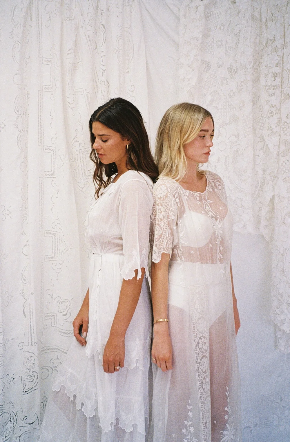Edwardian Scalloped Lace Dress  Madly Vintage