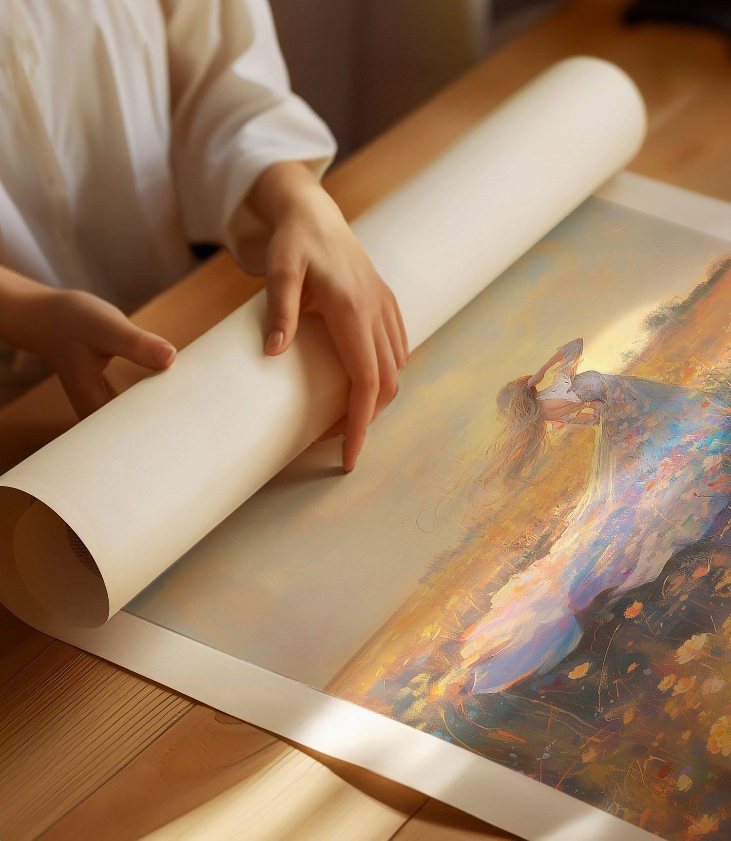 Fine art print by Wendelin - Dance at sunset preview.jpg