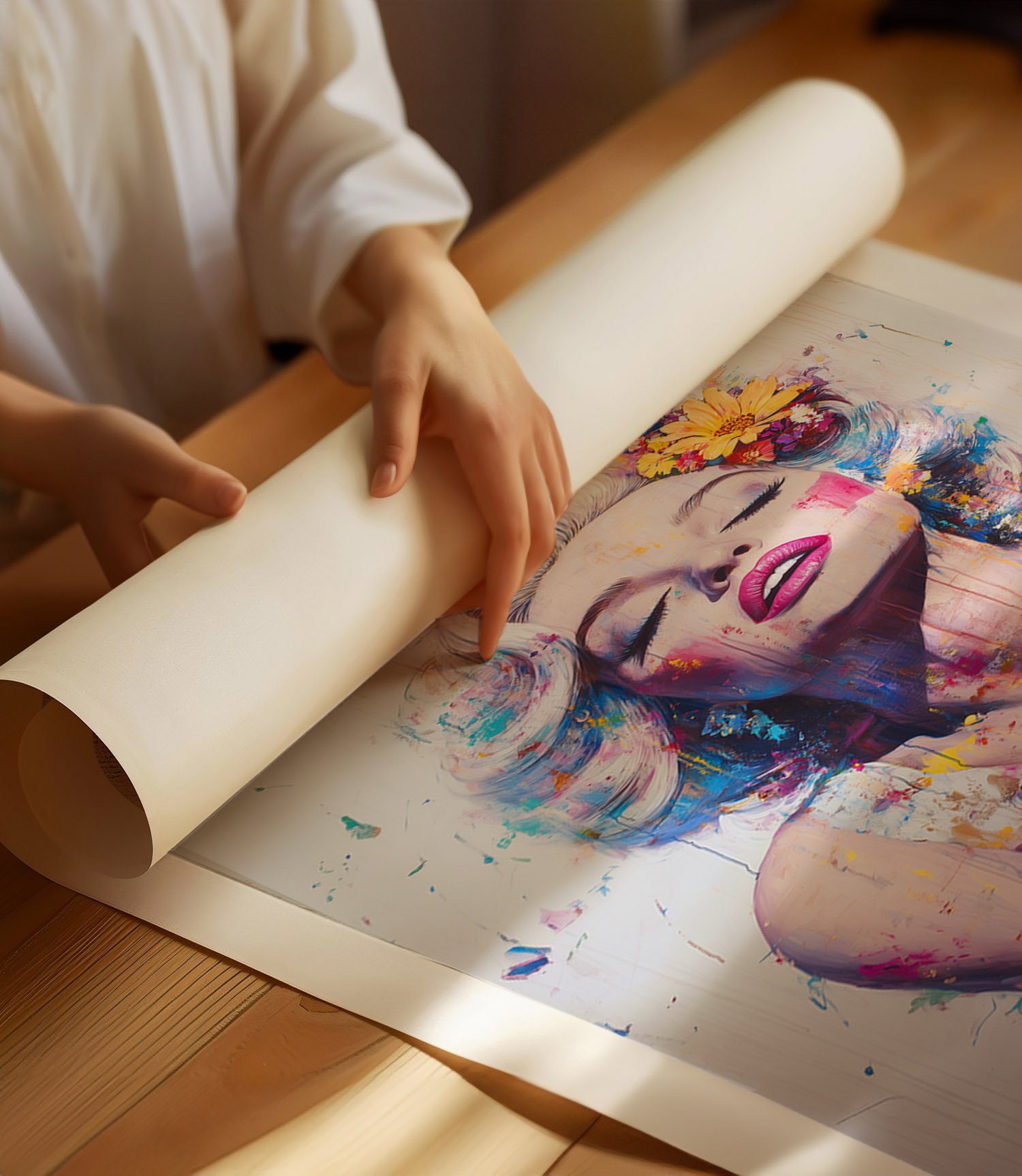 Fine art print by Wendelin - Marilyn Monroe preview.jpg