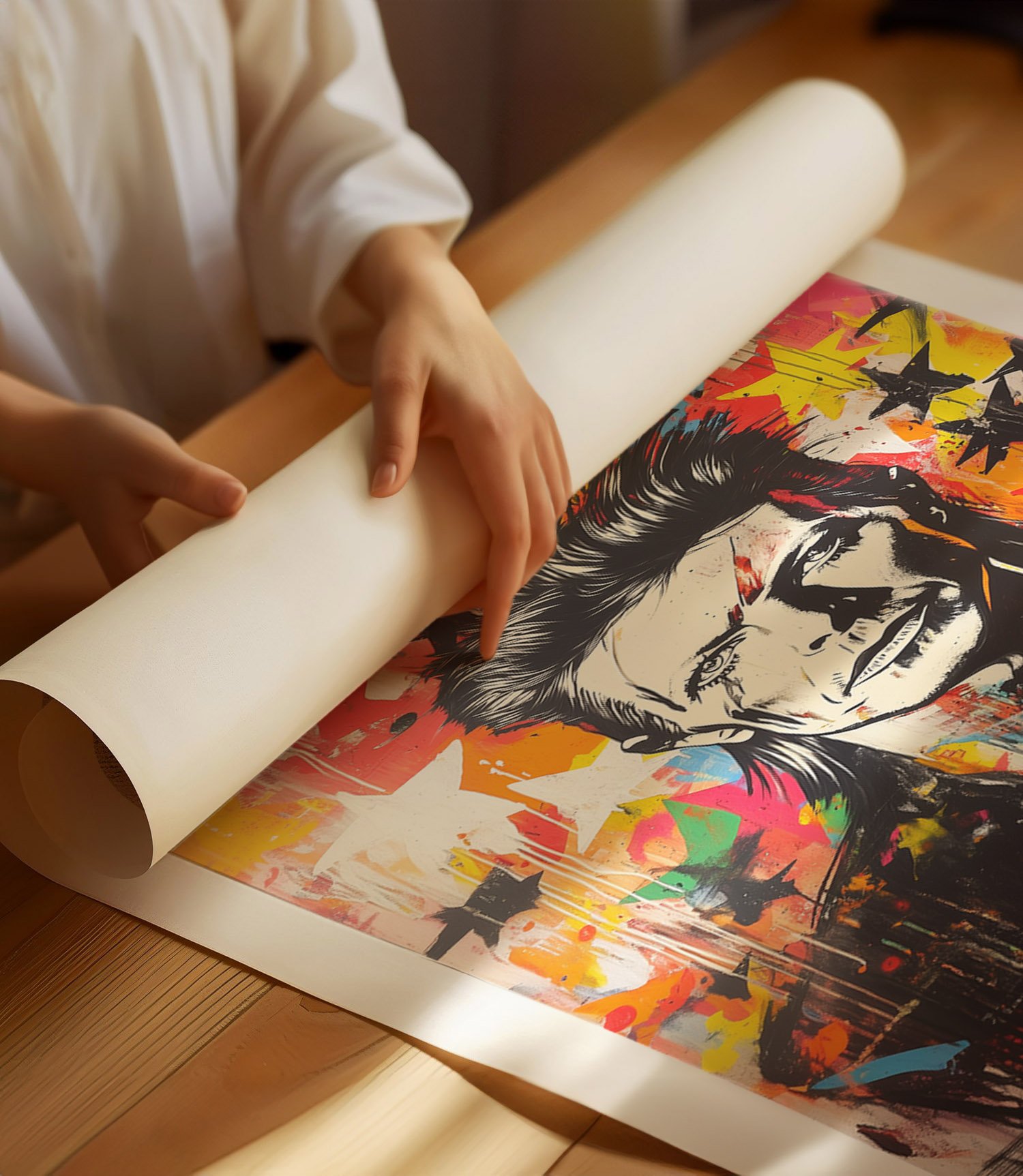 Fine art print by Wendelin - David Bowie preview.jpg
