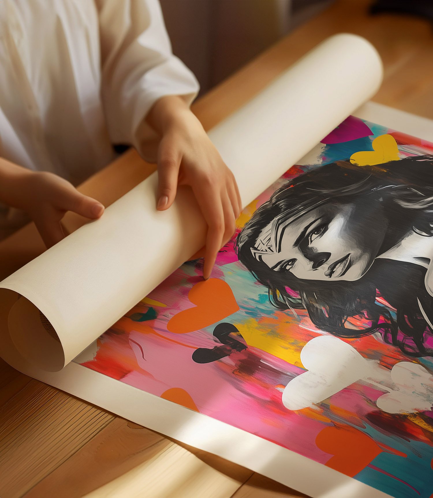 Fine art print by Wendelin - Wonder Woman preview.jpg