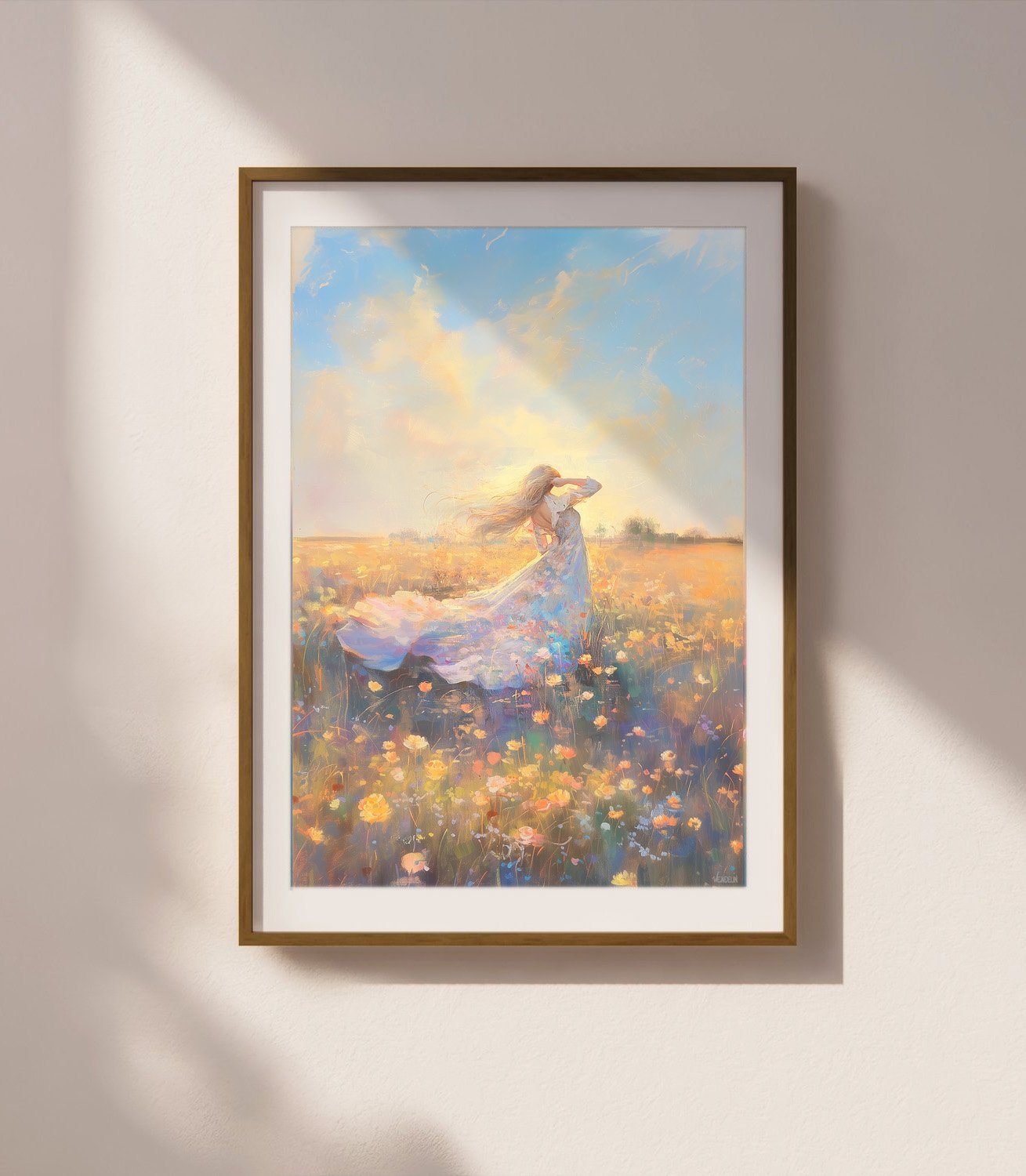 Dance at Sunset - Fine art print