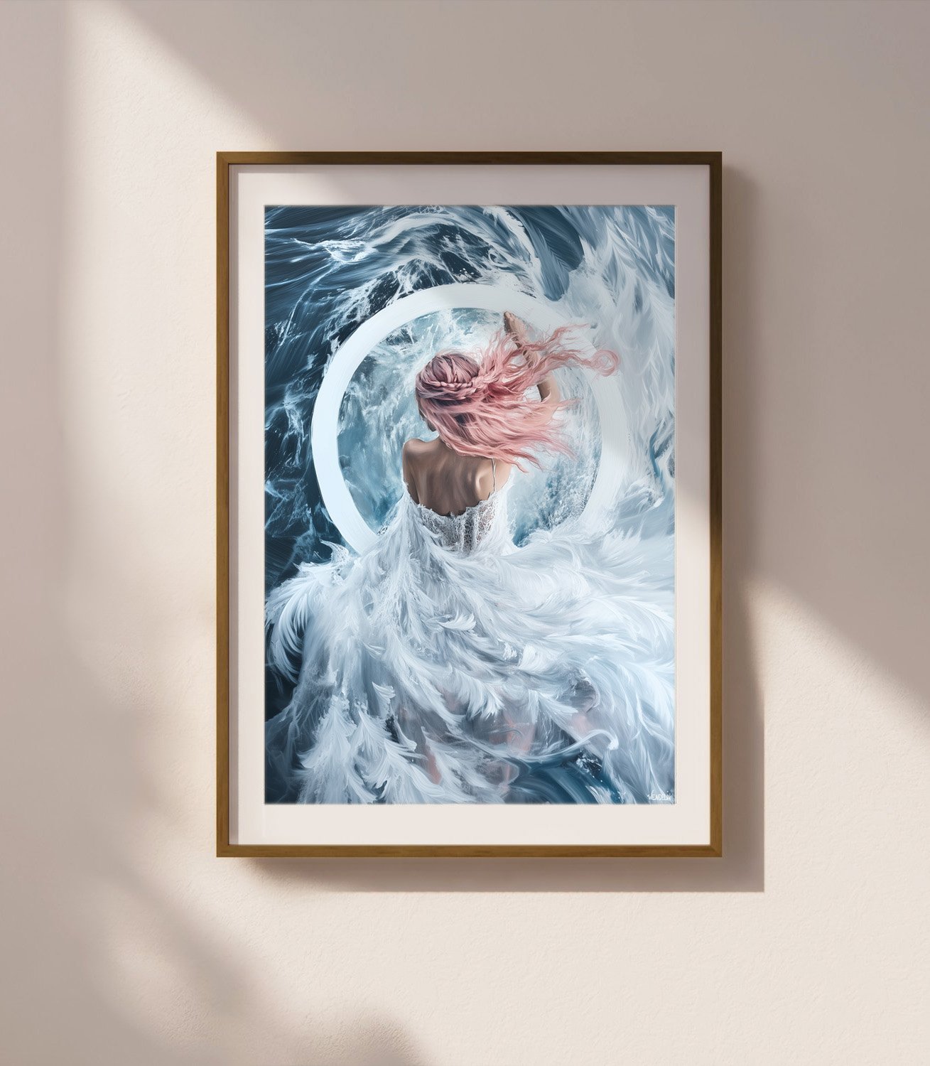 Fine art print by Wendelin - Swan Princess.jpg