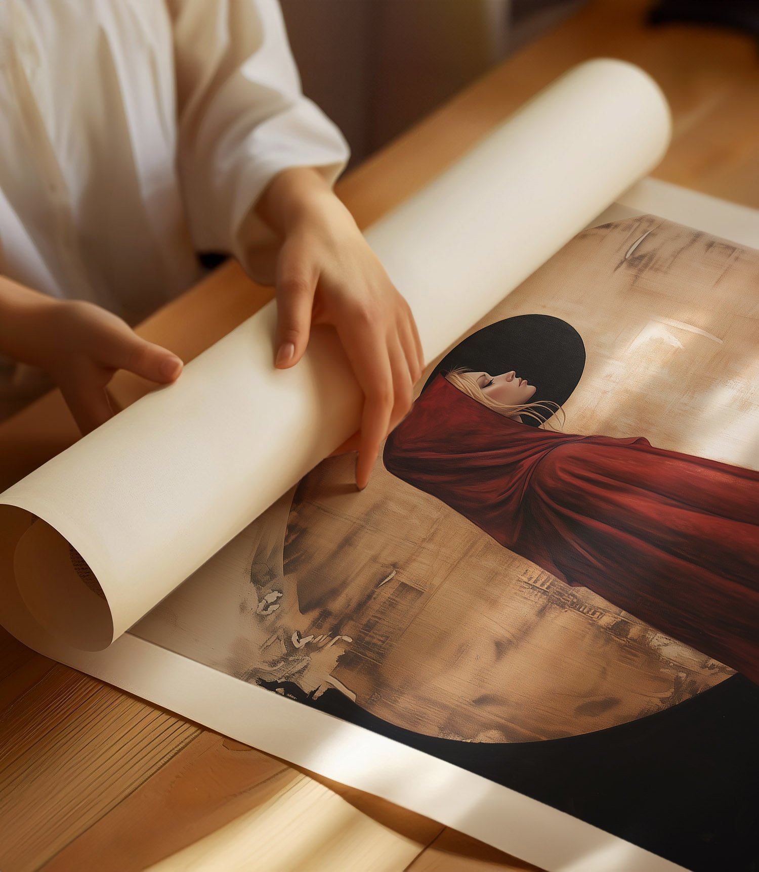 Fine art print by Wendelin - Little Red preview.jpg