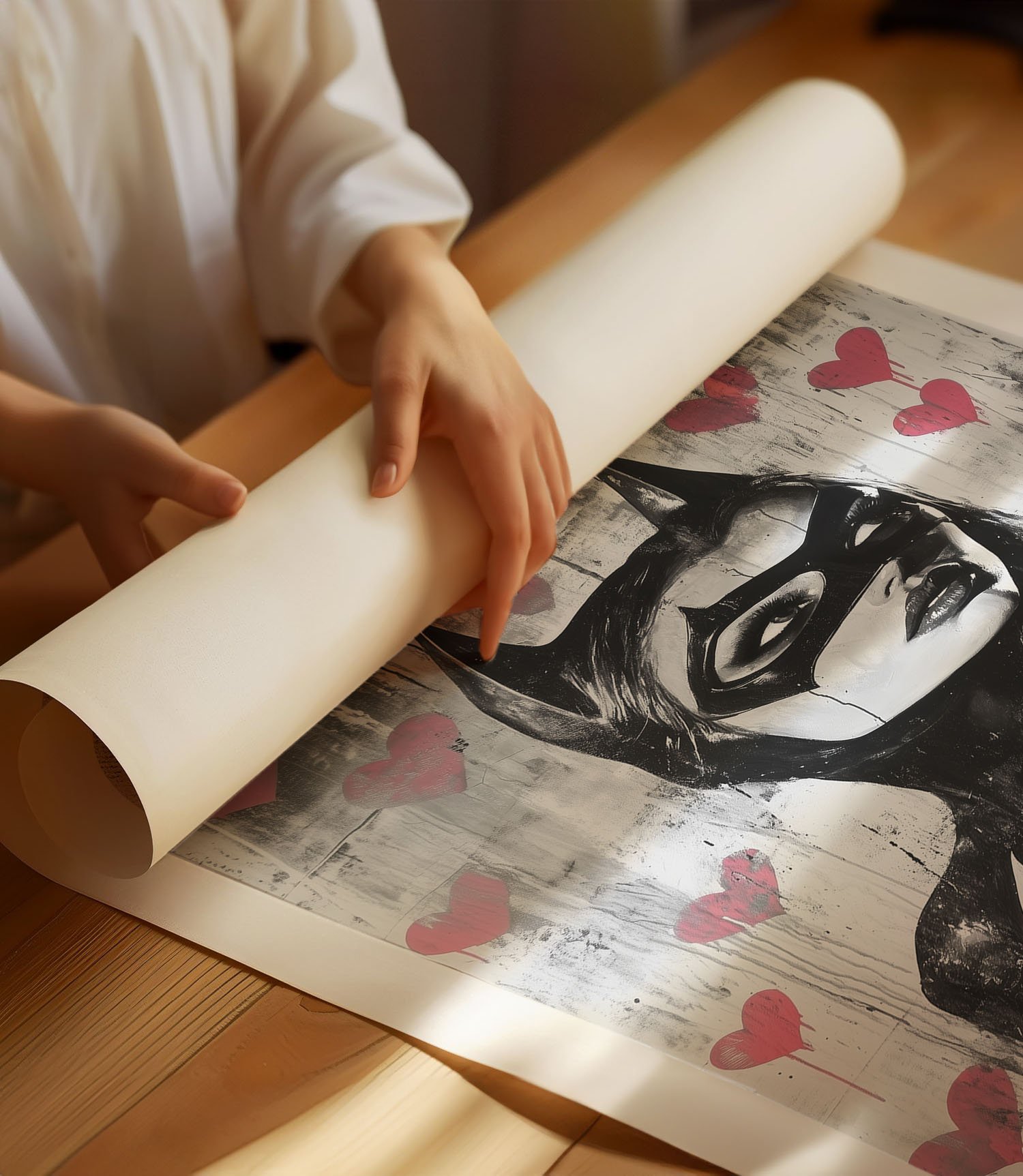 Fine art print by Wendelin - Batgirl preview.jpg