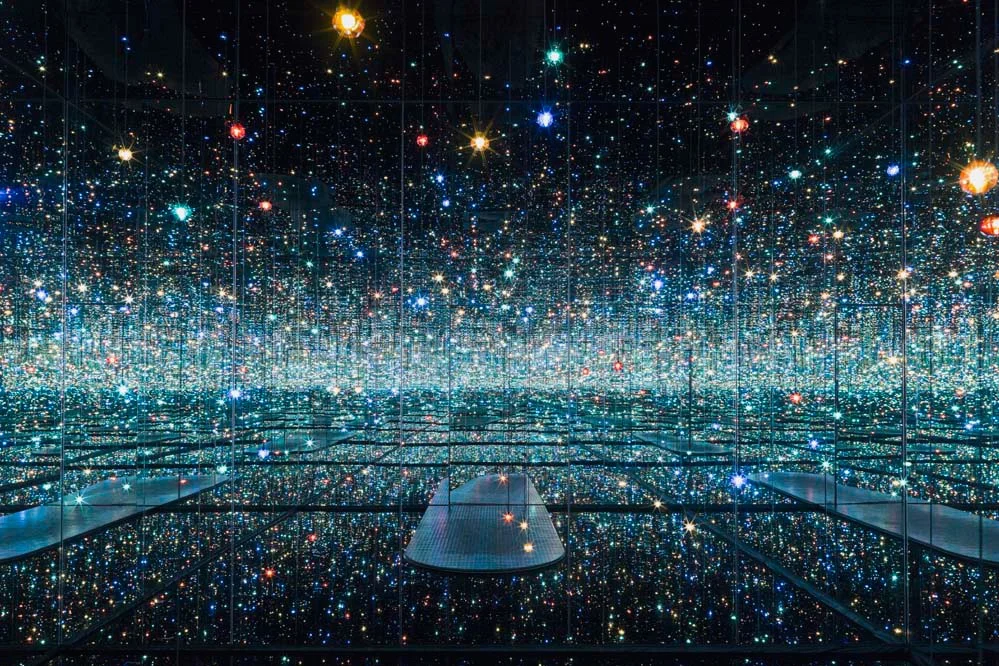 Yayoi Kusama’s “Infinity Mirrored Room—The Souls of Millions of Light Years Away”