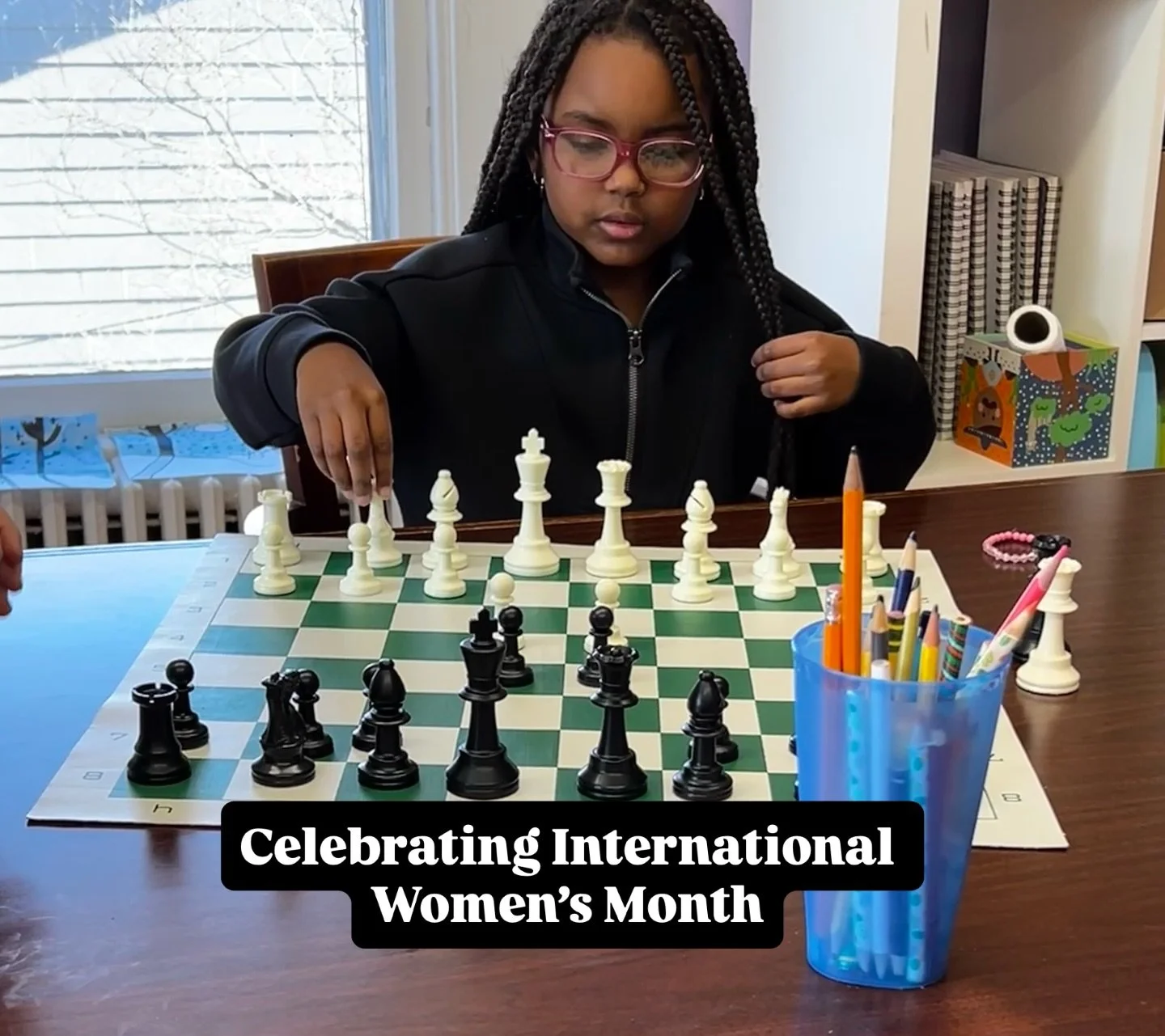 Celebrating International Women&rsquo;s Month ♟️

Girls who play chess are learning strategy, patience, and confidence with every move. Chess invites girls to think boldly, solve problems, and trust their ideas.

At Discovery Center at Stony Point, w