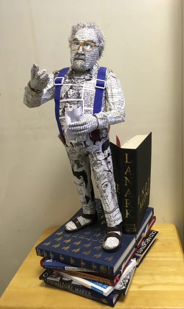 Alasdair Gray. Book Sculpture.jpg