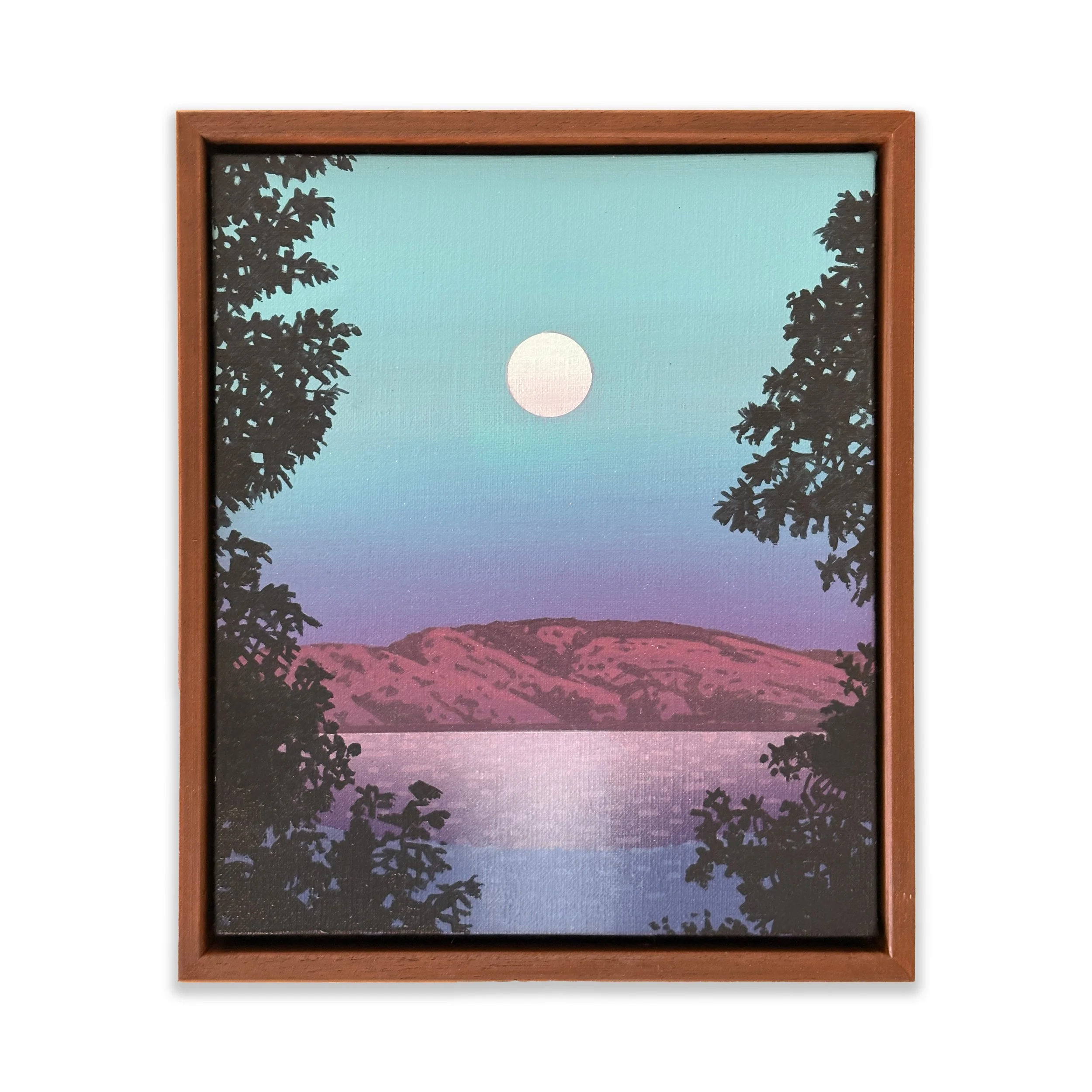 'Mountains of Glass,' 12h x 10w"