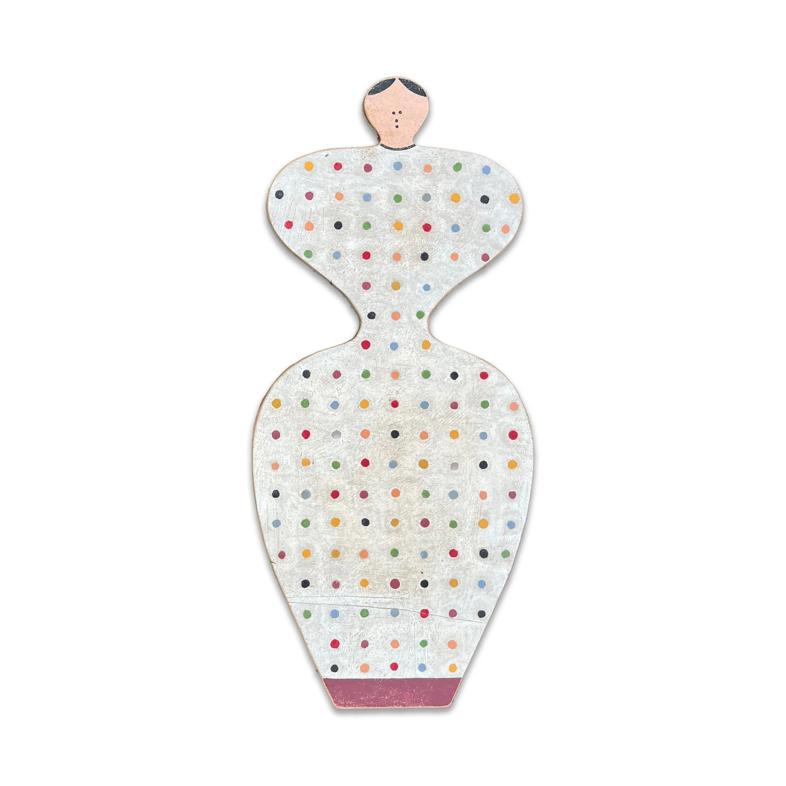 'Standing Figure 3' 2026, Enamel on wood, 55 x 20 cm.jpg