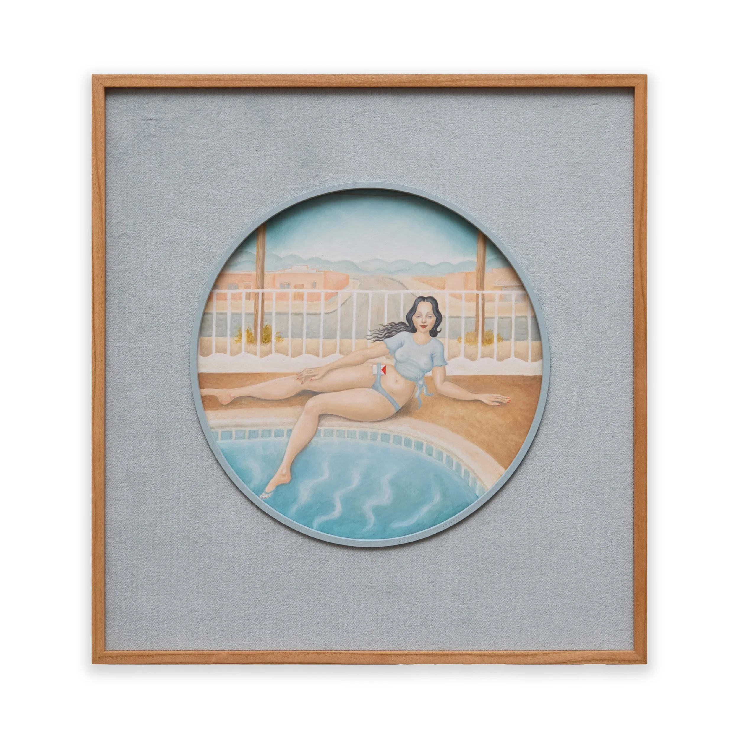 Girl in Yuma II – 10 x 10.5"