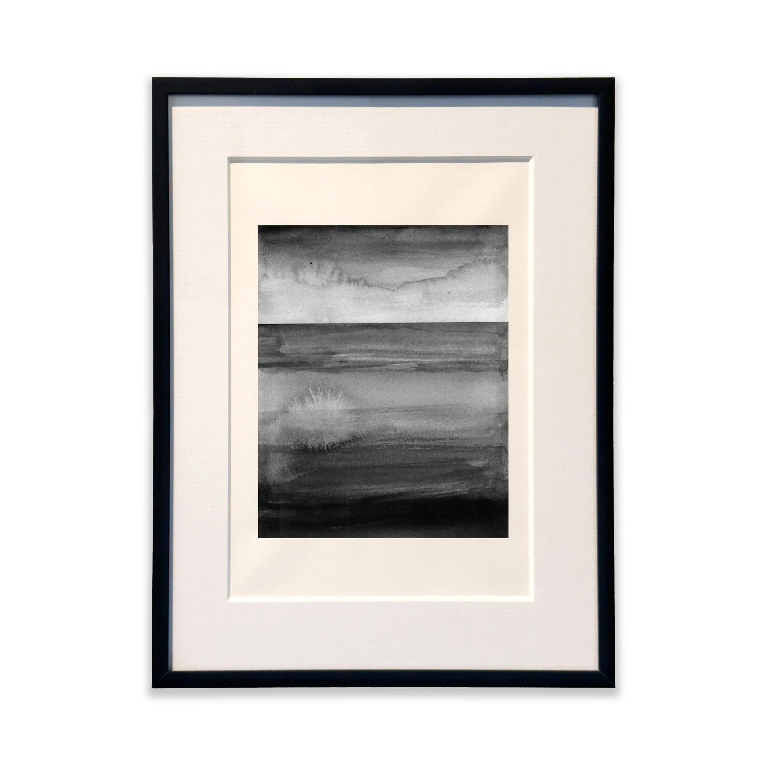 'Aguas sin trazar (Unplotted waters) 1,' 2025, Ink on paper, 9.75 x 8.75 in.jpg