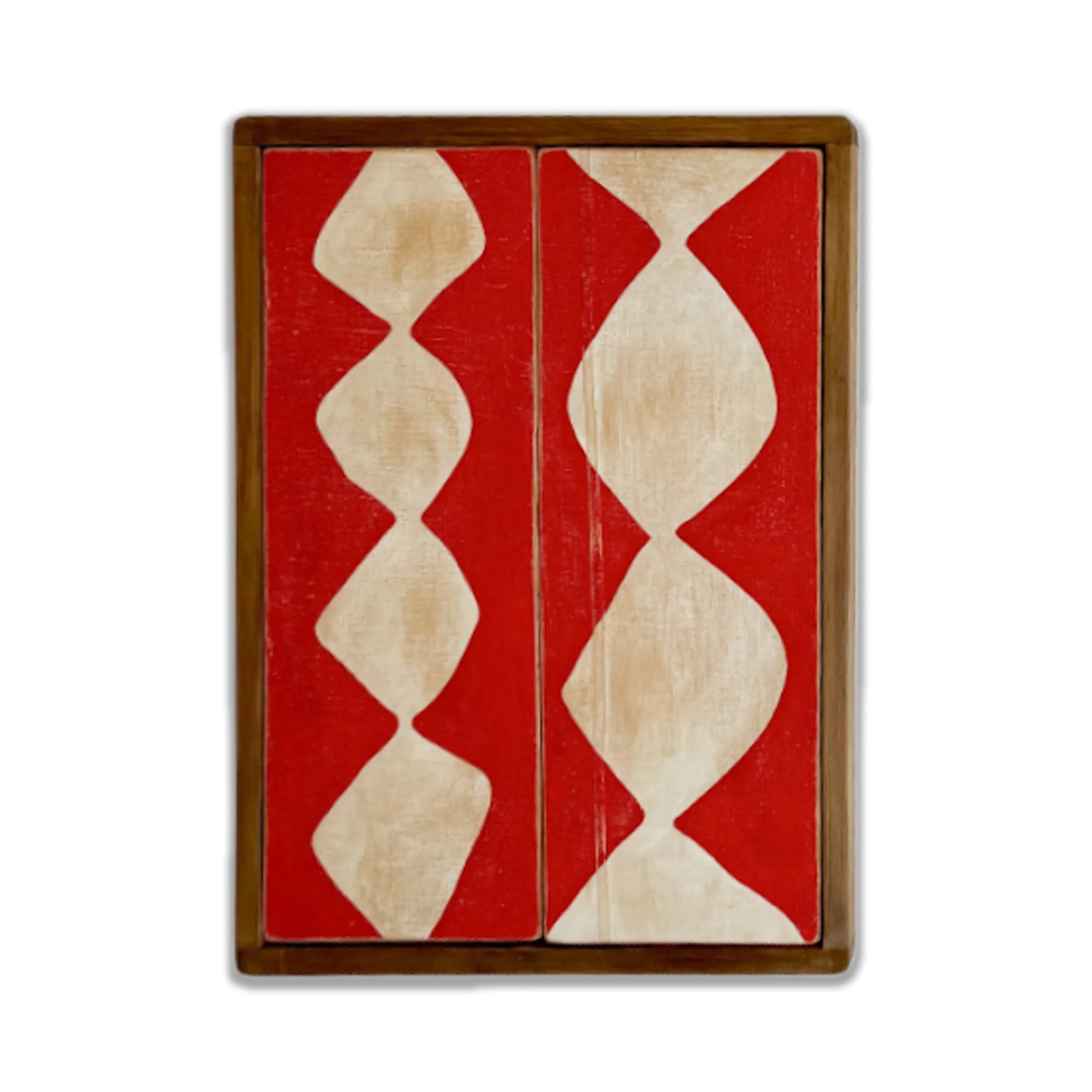 'rough cut diamonds,' 2026, Enamel on panel, 40 x 30cm.jpg