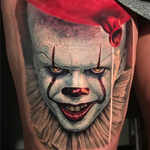 Tattoos by Evan Olin - Evan Olin Tattoo - Powerline Tattoo - Rhode Island Tattoo Shop - Evan Olin Tattoo - Realism Tattoo - Horror Tattoo - Portrait Tattoo