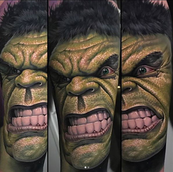 Tattoos by Evan Olin - Evan Olin Tattoo - Powerline Tattoo - Rhode Island Tattoo Shop - Evan Olin Tattoo - Realism Tattoo - Horror Tattoo - Portrait Tattoo