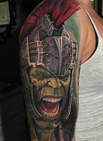 Tattoos by Evan Olin - Evan Olin Tattoo - Powerline Tattoo - Rhode Island Tattoo Shop - Evan Olin Tattoo - Realism Tattoo - Horror Tattoo - Portrait Tattoo