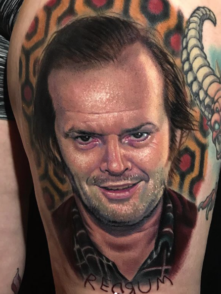 Tattoos by Evan Olin - Evan Olin Tattoo - Powerline Tattoo - Rhode Island Tattoo Shop - Evan Olin Tattoo - Realism Tattoo - Horror Tattoo - Portrait Tattoo