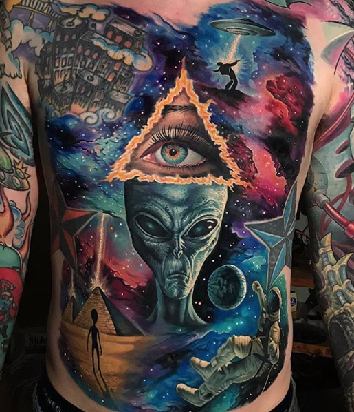 Tattoos by Evan Olin - Evan Olin Tattoo - Powerline Tattoo - Rhode Island Tattoo Shop - Evan Olin Tattoo - Realism Tattoo - Horror Tattoo - Portrait Tattoo