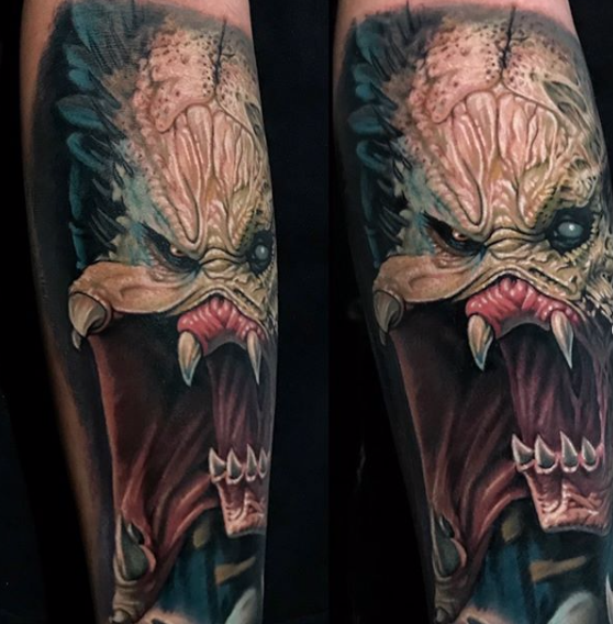 Tattoos by Evan Olin - Evan Olin Tattoo - Powerline Tattoo - Rhode Island Tattoo Shop - Evan Olin Tattoo - Realism Tattoo - Horror Tattoo - Portrait Tattoo