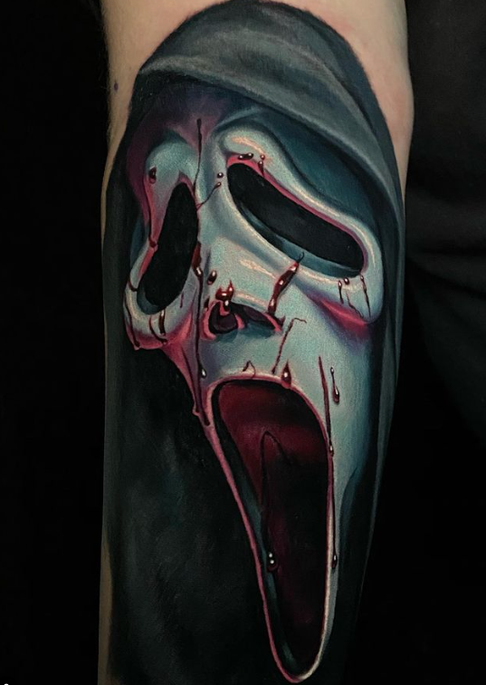 Tattoos by Evan Olin - Evan Olin Tattoo - Powerline Tattoo - Rhode Island Tattoo Shop - Evan Olin Tattoo - Realism Tattoo - Horror Tattoo - Portrait Tattoo