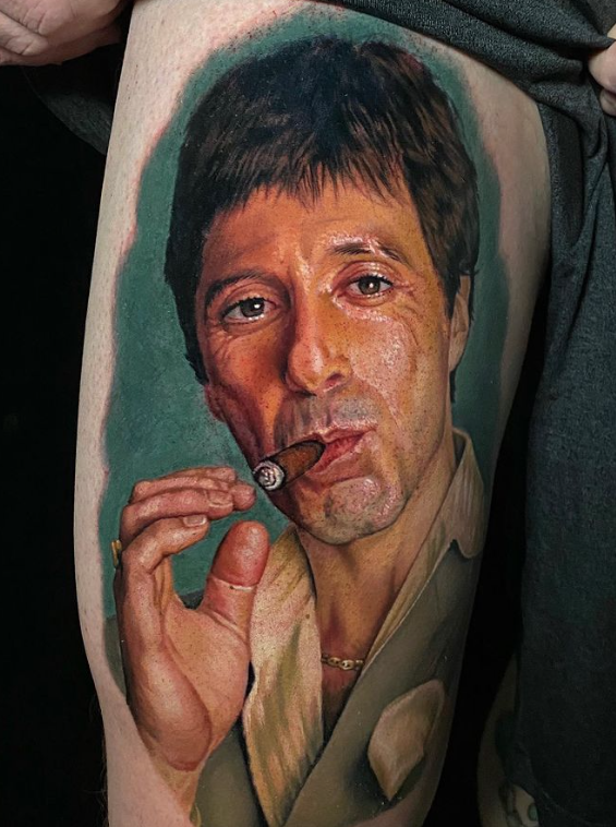 Tattoos by Evan Olin - Evan Olin Tattoo - Powerline Tattoo - Rhode Island Tattoo Shop - Evan Olin Tattoo - Realism Tattoo - Horror Tattoo - Portrait Tattoo