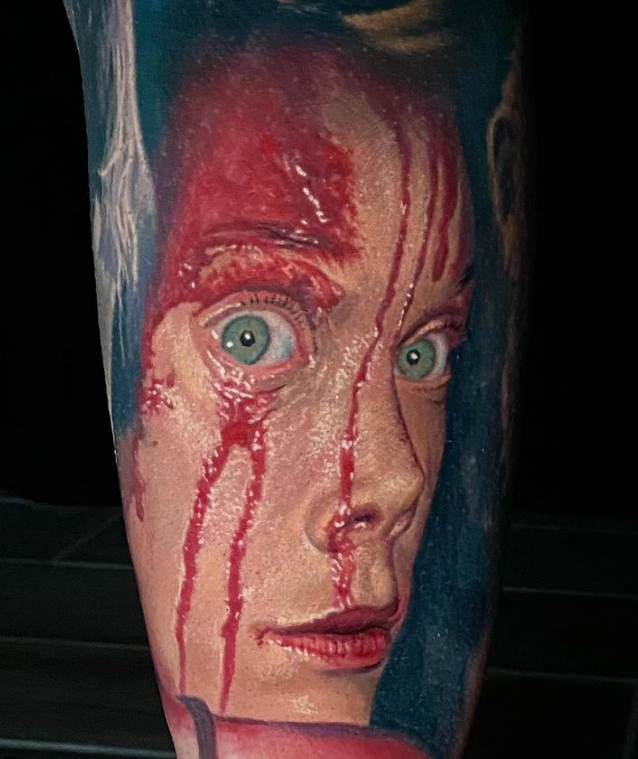 Tattoos by Evan Olin - Evan Olin Tattoo - Powerline Tattoo - Rhode Island Tattoo Shop - Evan Olin Tattoo - Realism Tattoo - Horror Tattoo - Portrait Tattoo