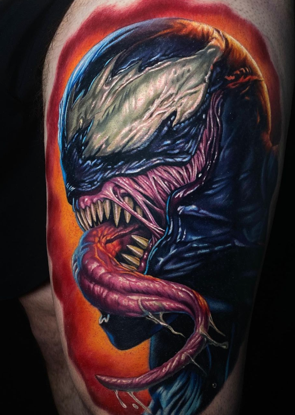 Tattoos by Evan Olin - Evan Olin Tattoo - Powerline Tattoo - Rhode Island Tattoo Shop - Evan Olin Tattoo - Realism Tattoo - Horror Tattoo - Portrait Tattoo