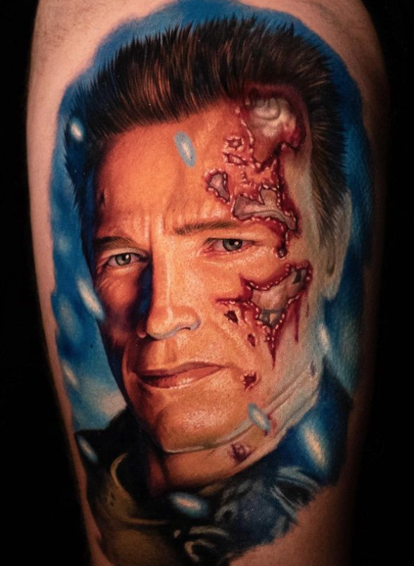 Tattoos by Evan Olin - Evan Olin Tattoo - Powerline Tattoo - Rhode Island Tattoo Shop - Evan Olin Tattoo - Realism Tattoo - Horror Tattoo - Portrait Tattoo