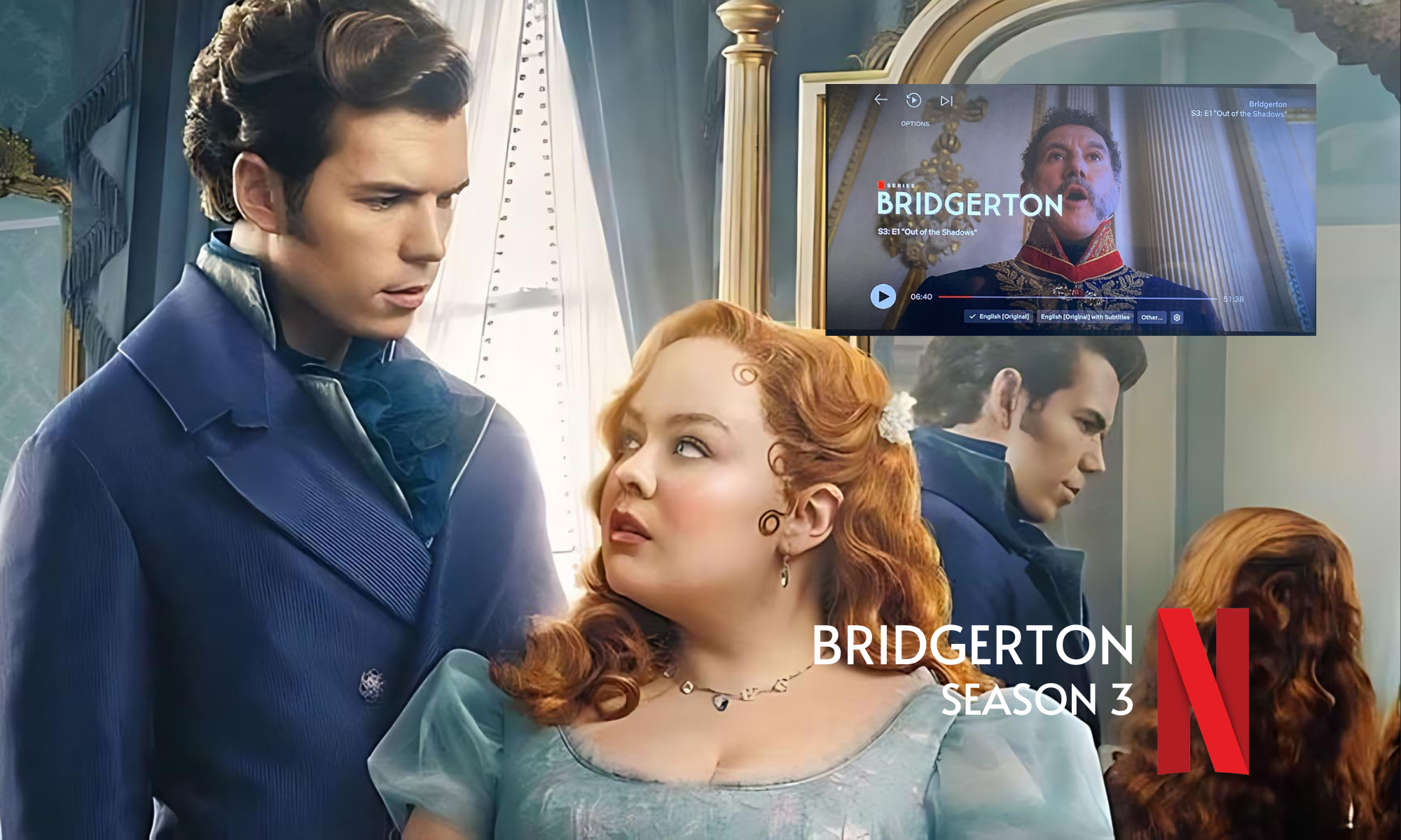 Al Nedjari in Bridgerton S3