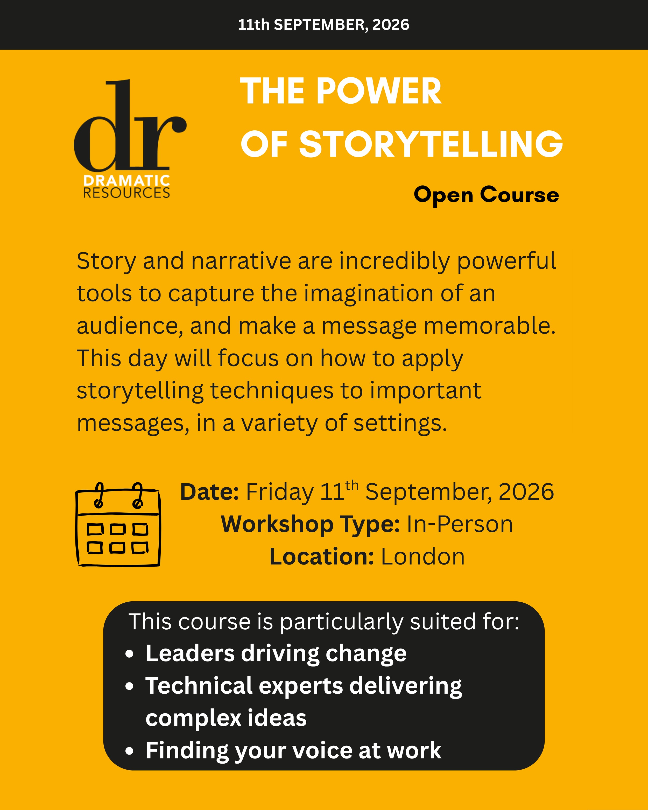 The Power of Storytelling