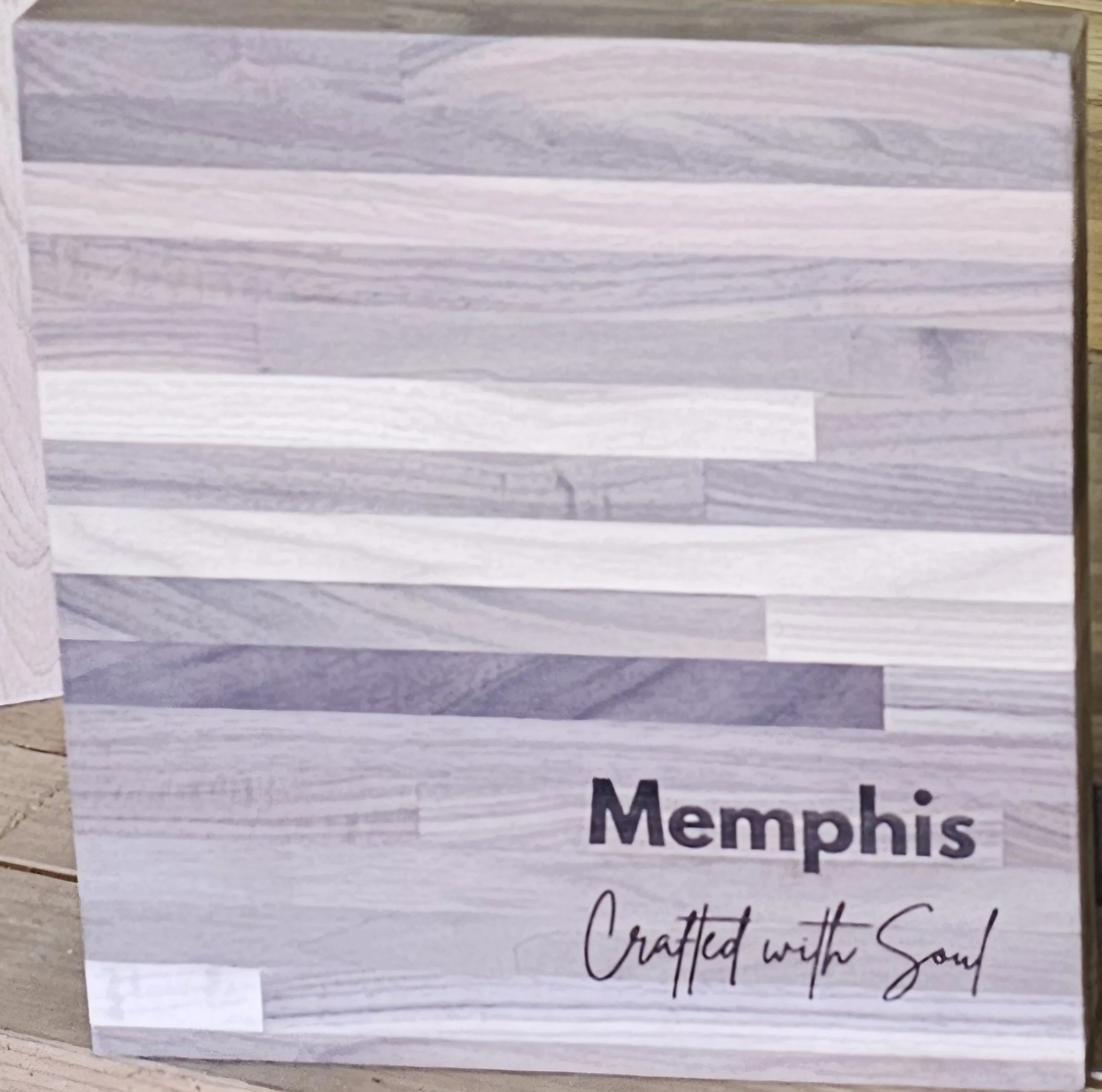 Memphis, Crafted with Soul - Walnut Butcher Block Cutting/Charcuterie Board