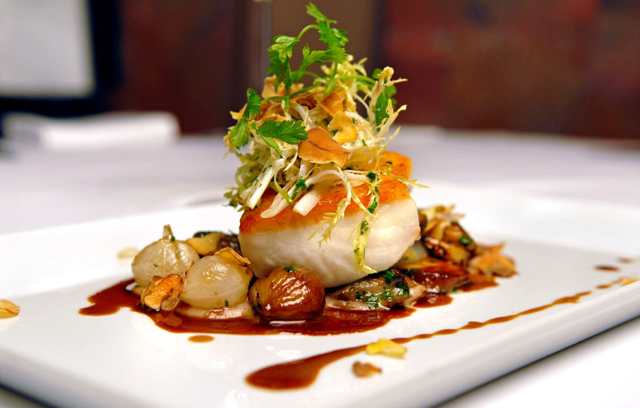 Halibut - Glazed Chestnuts.JPG