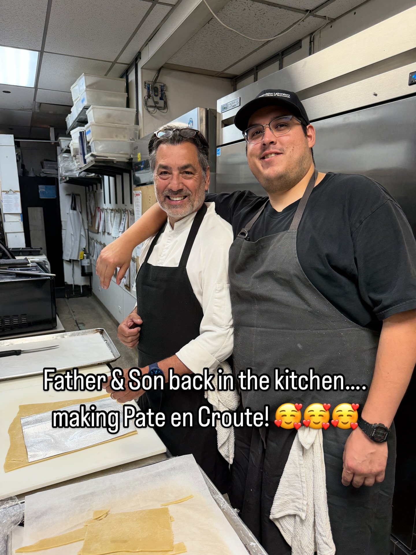 Best times in life!!!! Father &amp; Son cooking together! #familyrestaurant #chicagoandfood #chicagoandknow #chicagochef #chifood #chifoodie #goldcoastchicago