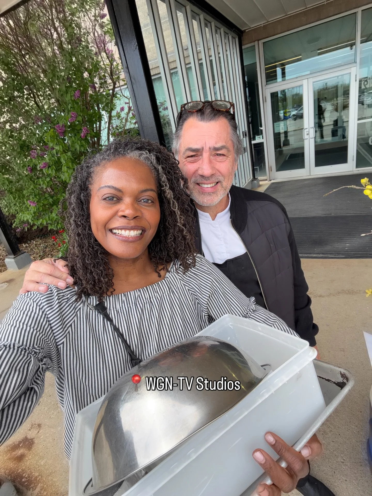 More @spotlightwgn behind-the-scenes action as Chef Martial and Lulu discussed the &ldquo;Nationale 7 French Wine Dinner&rdquo; happening Wednesday, April 22nd. 

Have you made your reservation yet?  This journey along the beloved French highway will