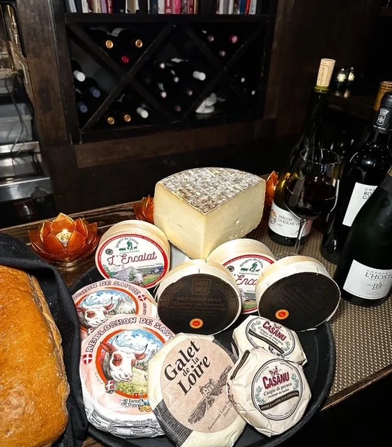 Special French Cheeses Arrival...Camembert Gold Medal, Reblochon, Pont L'Eveque AOP...&amp; It is Thursday's Skate Wing Grenobloise! #chicagorestaurants #chieats #frenchcheeses #chicagoandknow