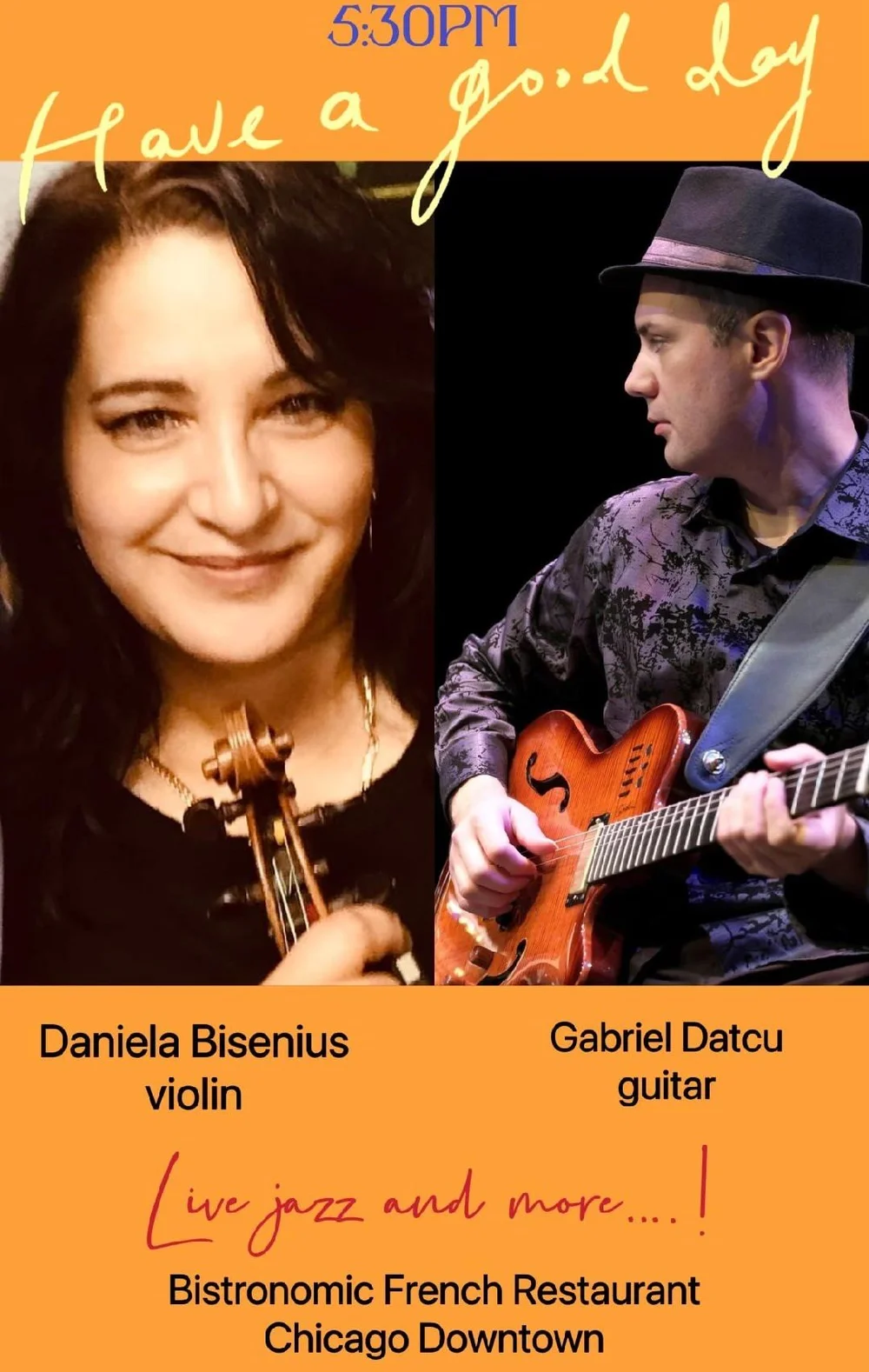 LIVE GYPSY JAZZ NIGHTS ! — BISTRONOMIC