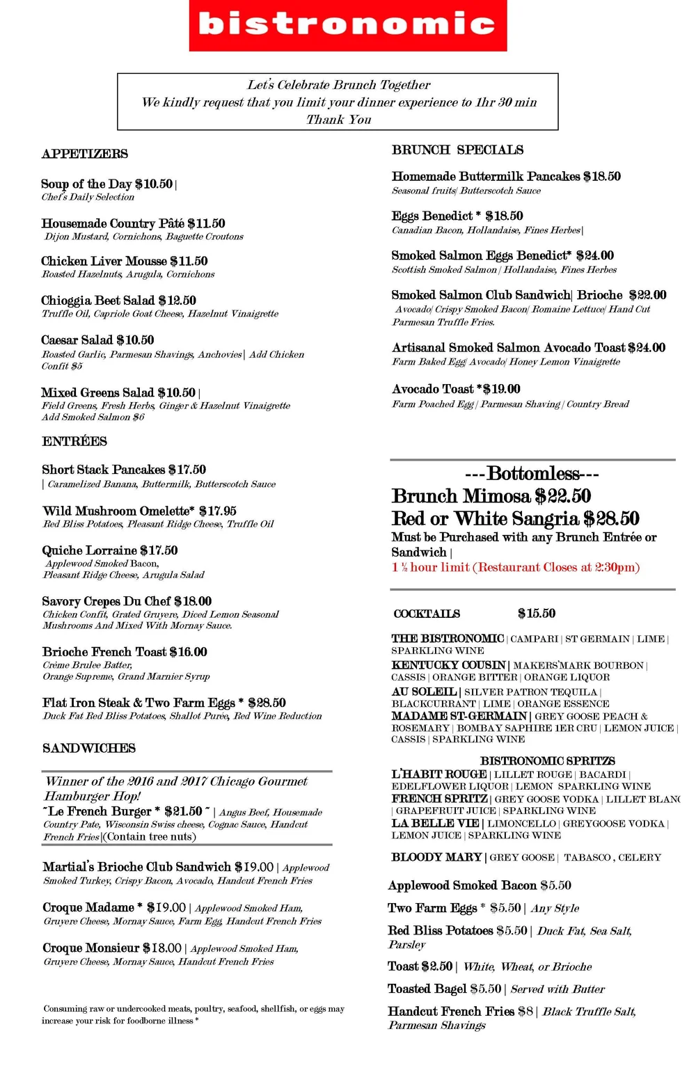 Brunch — BISTRONOMIC