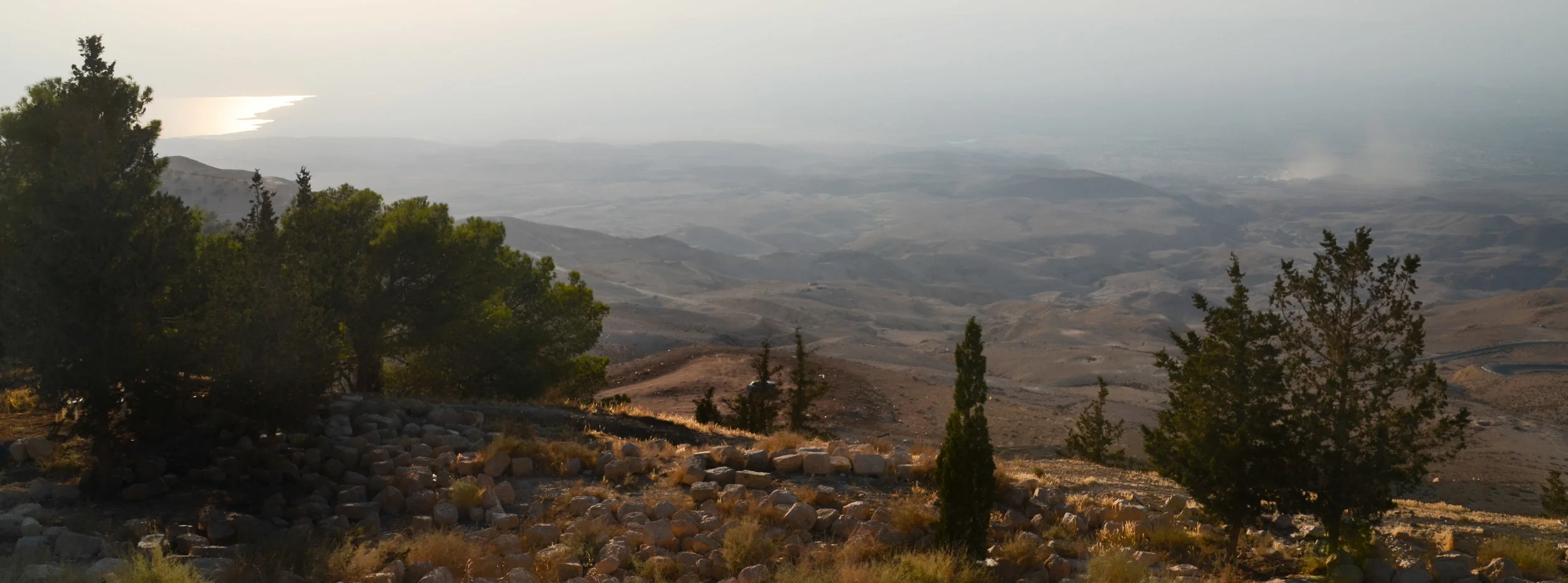Moses’ view of the Promised Land from Mount Nebo, Jordan